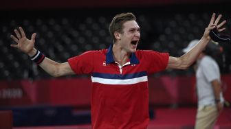 Viktor Axelsen Siap Ladeni Jonatan Christie di Semifinal Indonesia Open 2021