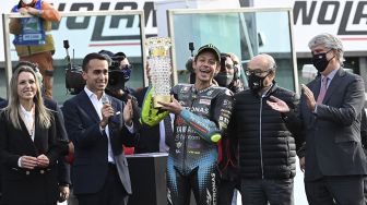 Berhati Mulia, Valentino Rossi Lelang Skuter Mini Rp 252 Juta untuk Badan Amal Anak