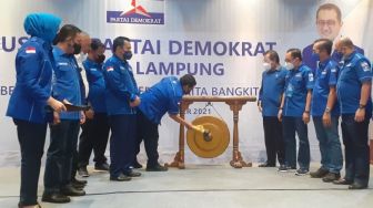 Musda Partai Demokrat Lampung Dimulai, Dua Calon Bertarung Perebutkan Kursi Ketua