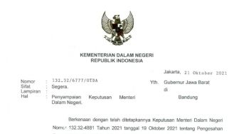 Beredar Surat dari Kemendagri untuk Gubernur Jawa Barat Soal Pengangkatan Wakil Bupati