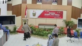 Berawal Dari Gangguan Jaringan Zoom Meeting, Kapolres Nunukan Terekam Tendang Anggota