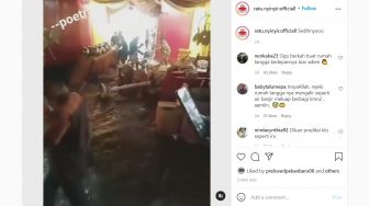 Viral! Acara Pesta Pernikahan Diterjang Banjir, Warganet: Doa Mantan Terkabulkan