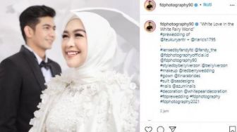 Ria Ricis Bagi Potret Prewedding Bernuansa Putih, Netizen Komentari Auranya