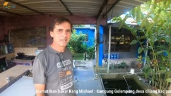 Viral Bule Swiss Tinggal di Kampung, Jadi Tukang Ikan dan Jago Bahasa Sunda