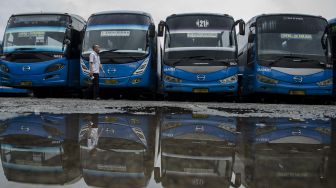 Mengalami Kerugian, Bus Damri Bandung Berhenti Beroperasi