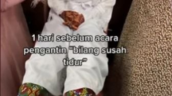 Pengantin Wanita Tidur Nyenyak saat Dirias, Penyebabnya di Luar Dugaan