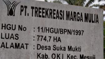 Dirampas Puluhan Tahun, Warga Tanjung Rancing Sumsel Siap Rebut Tanah yang Dikuasai PT TMM