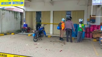 Indomaret Dekat Polsek Lawang Kidul Dirampok, Pelaku Bawa Celurit Lukai Dua Pegawai