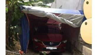 Rumah Tak Ada Garasi, Mobil ini Parkir di Tempat Ekstrem, Publik: Yang Nyetir Vin Diesel