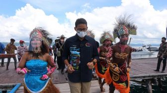 Sandiaga Uno Kampanyekan Rojali Bagi Wisatawan di Raja Ampat