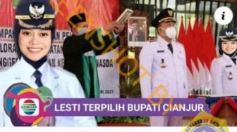 Cek Fakta: Benarkah Lesti Kejora Terpilih Menjadi Bupati Cianjur?