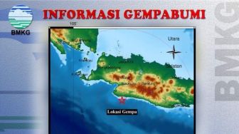 Sempat Bikin Panik Warga, Belum Ada Laporan Kerusakan akibat Gempa Sukabumi