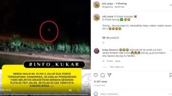 Dikira Hantu Ternyata Karung, Pelintas Jalur 2 Poros Tenggarong-Samarinda Heboh dan Takut