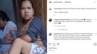 Mamah Muda Marah Ditagih Hutang Rp 40 Ribu, Warganet Sampai Sebut Najis Karena Itu