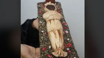 Viral Penampakan Kue Pocong Bikin Merinding, Publik: Bisa Dikirim ke Mantan Nih Pas Ultah