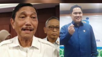 Heboh Terlibat Bisnis Tes PCR, Jokowi Didesak Reshuffle Luhut dan Erick Thohir