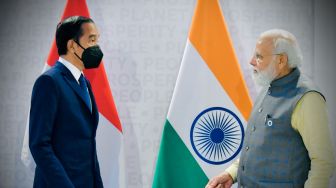 Bertemu PM India Narendra Modi, Jokowi Bahas Kerja Sama Kesehatan Dan Ekonomi