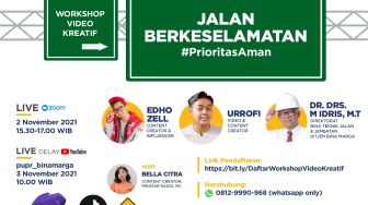 PUPR Gelar Workshop Video Kreatif dan Kompetisi Tiktok Jalan Berkeselamatan Prioritas Aman