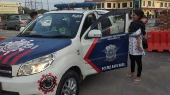 Wanita Hamil di Batubara Ngidam Naik Mobil Patwal Polisi