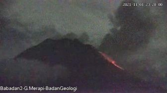 Update Merapi, Terjadi 26 Kali Luncuran Lava ke Barat Daya Terjauh 2 Kilometer