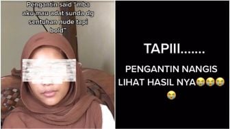 Pengantin Minta Make up Adat Sunda 'Nude tapi Bold', Habis Dirias Nangis Lihat Hasilnya