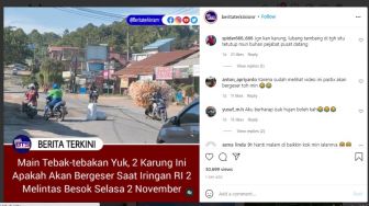 RI 2 Datang, Jalan di Tanah Merah Auto Bagus, Warganet Sindir Pemerintah: Pesulap Handal