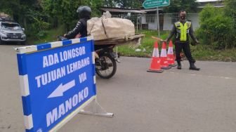 Jalan Kolonel Masturi Bisa Kembali Dilewati Wisatawan yang akan Menuju ke Lembang