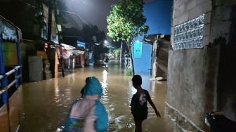 Hujan Deras, Sejumlah Wilayah di Jakarta Ini Sempat Kebanjiran Lagi