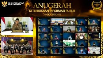 Kementerian ATR/BPN Raih Predikat Tertinggi Anugerah Keterbukaan Informasi Publik 2021