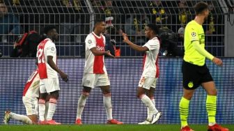 Liga Champions: Hantam 10 Pemain Dortmund, Ajax Lolos ke 16 Besar