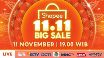 Siap-siap! King Nassar hingga Lesti-Billar Ramaikan Shopee 11.11 Big Sale TV Show