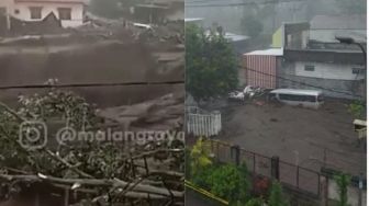 Detik-detik Mencekam Banjir di Kota Batu