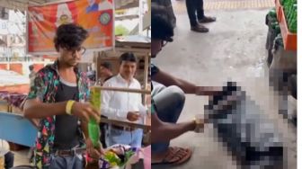 Viral Video Penjual Minuman di Pinggir Jalan, Publik Syok Lihat Alat Pemecah Es