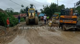 Jalan Poros Samarinda-Bontang Sudah Bisa Dilalui, Buka Tutup Jalur Diterapkan