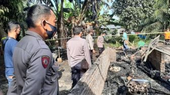 Satu Rumah di Sergai Terbakar, Gegera TV Meledak