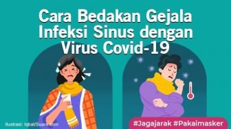 INFOGRAFIS: Cara Bedakan Gejala Infeksi Sinus dengan Virus Covid-19