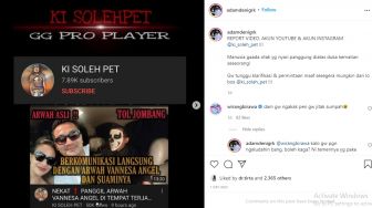 Video Ki Soleh Pet Panggil Arwah Vanessa Angel Jadi Sorotan, Netizen Murka