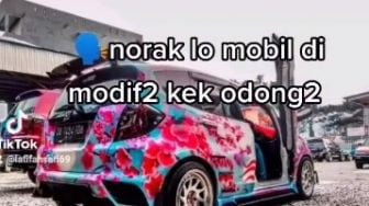 Dibilang Norak Modif Mobil dengan Motif yang Heboh, Tuai Perdebatan Warganet