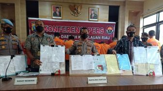 Polisi Tangkap 13 Mafia Tanah Termasuk Kades Bintan Buyu,  Raup Untung Miliaran