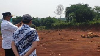 Waduh, Lahan Milik Pemkab Bogor Tanahnya Digali Oknum Lalu Dijual