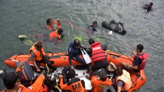 Basarnas Hentikan Pencarian Wisatawan Asal Bekasi, Yang Tenggelam di Pantai Ciantir Banten