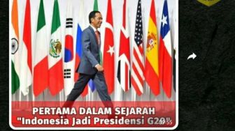 CEK FAKTA: Benarkah Indonesia Terpilih Jadi Presidensi G20 Karena Berhasil Atasi Pandemi?