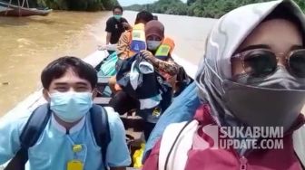 Tim Vaksinasi Syok Lihat Penampakan Si Nyai, Penunggu Sungai Cikaso Sukabumi