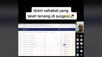 Viral Dosen Mengabsen Kelas Online Ternyata Salah Satu Mahasiswanya Telah Meninggal