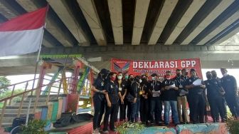 Deklarasi di Kolong Flyover, Banyak Simpatisan Parpol Ikut Gabung Relawan Ganjar Presiden