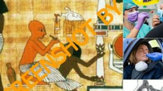 CEK FAKTA: Tes Swab Sudah Aja Sejak Zaman Mesir Kuno Untuk Membuat Budak Patuh, Benarkah?