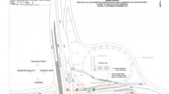 Pengerjaan On Ramp Tol Becakayu, Simak Rekayasa Lalin di Jalan Basuki Rachmat