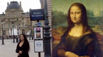 Foto Perempuan Cantik Ini Mirip Mona Lisa, Netizen: Ternyata Dia Masih Hidup!