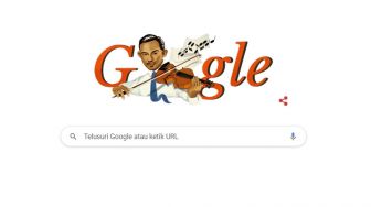 Rayakan Hari Pahlawan, Google Doodle Kenang Ismail Marzuki