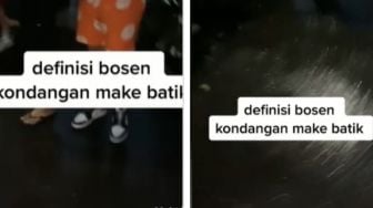 Bosan Kondangan Pakai Batik, Rombongan Tamu Ini Nekat Pakai Kostum Tak Terduga